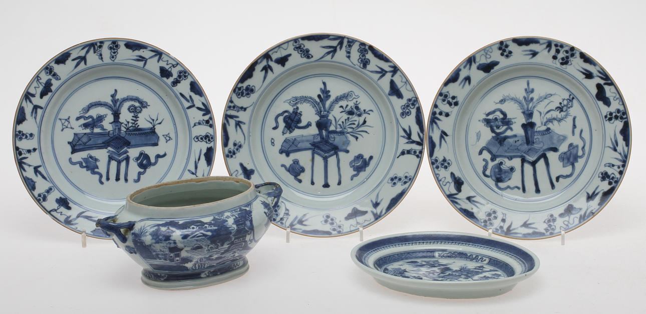 PARTI PORSLIN, 5 delar, Kina.