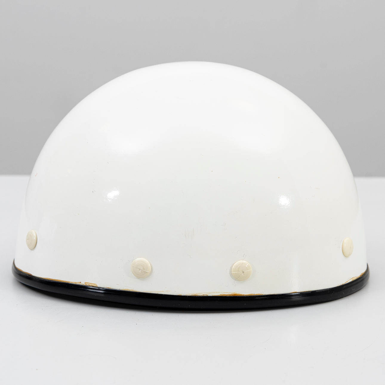 A PLASTIC PROTECTIVE HELMET, model R11, 1960's.