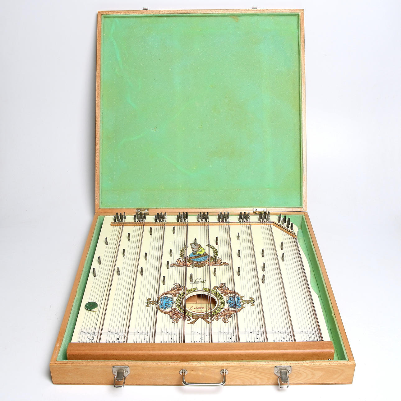 CITTRA, Harpeleik-Zither, Östtyskland.