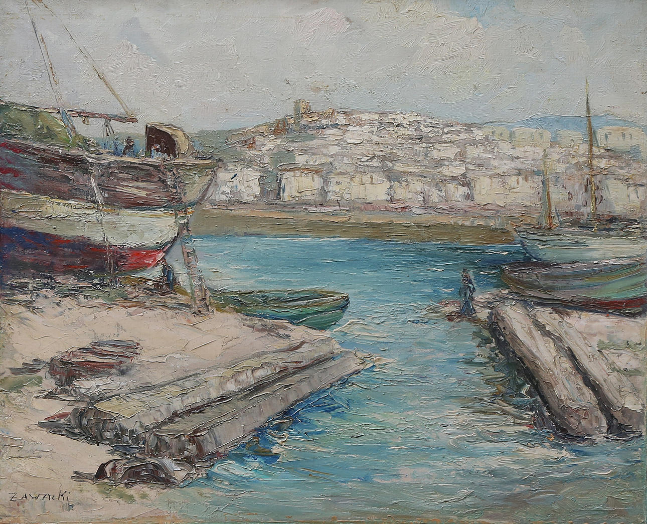 PEDRO ZAWACKI. Seaside view.