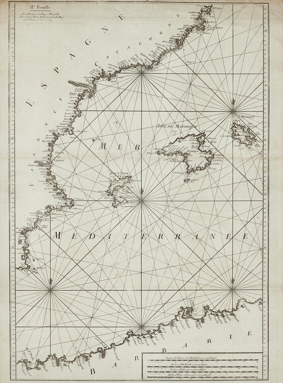 ROUX, Balearerna, 1764.