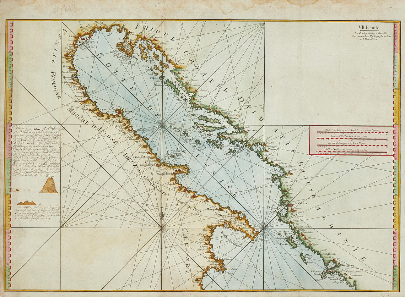 ROUX, Golf de Venise, 1764.