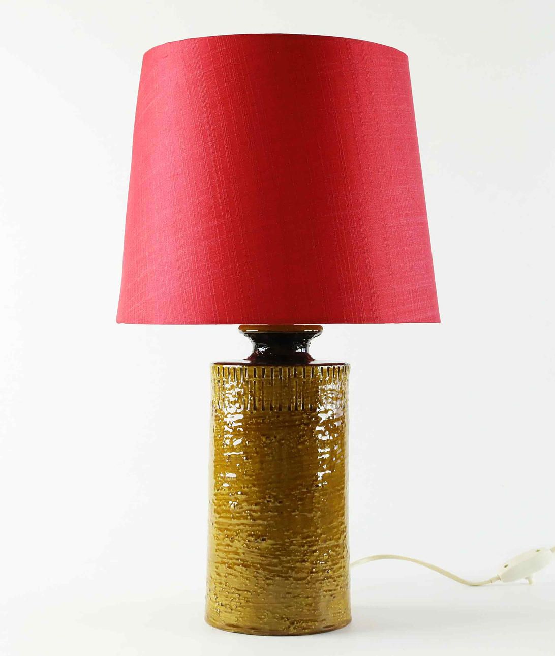 A table lamp, probably Bitossi, Italy, 1960s/70s.