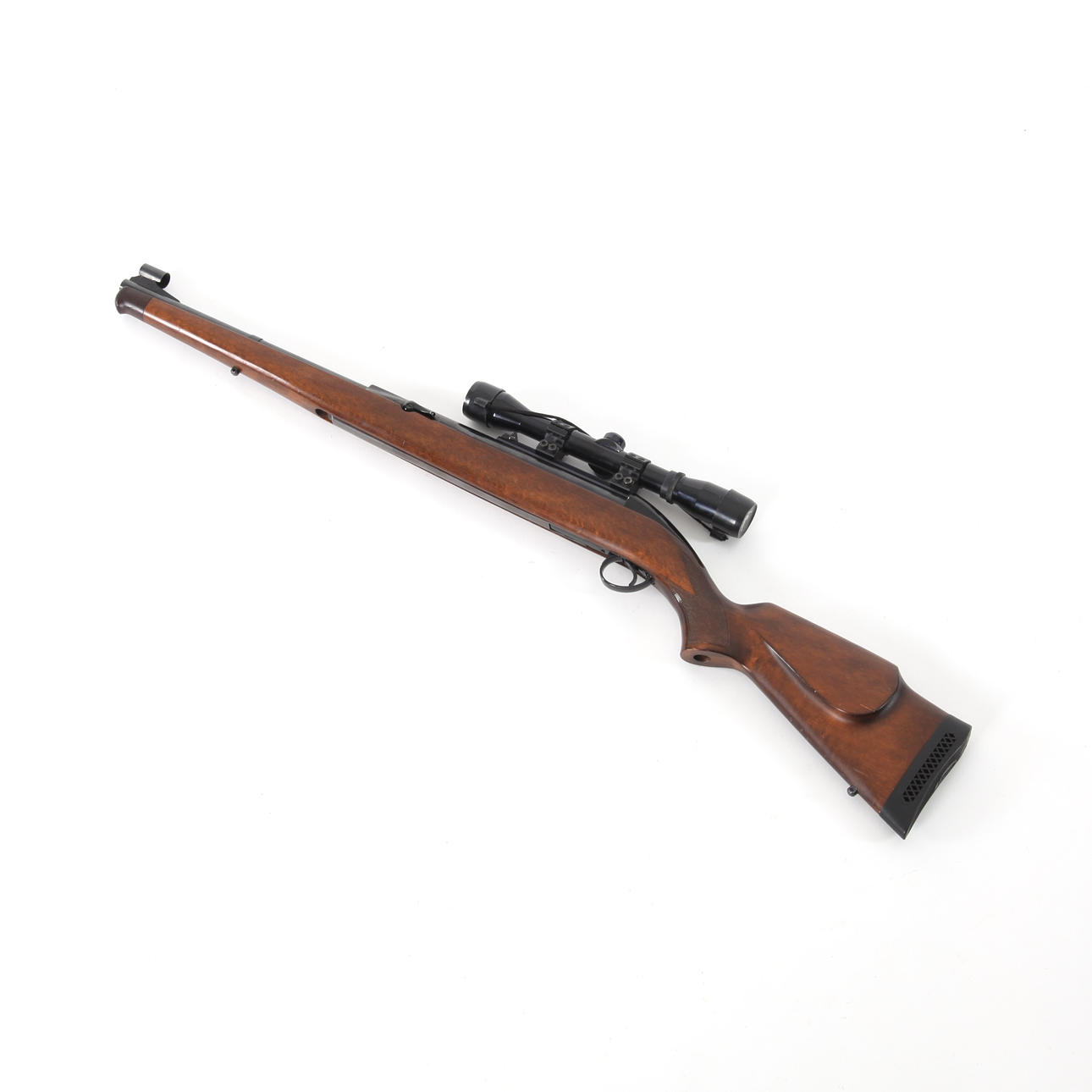 AIR RIFLE BSA Airsporter's Stützen, Cal .22, England. Weapons ...