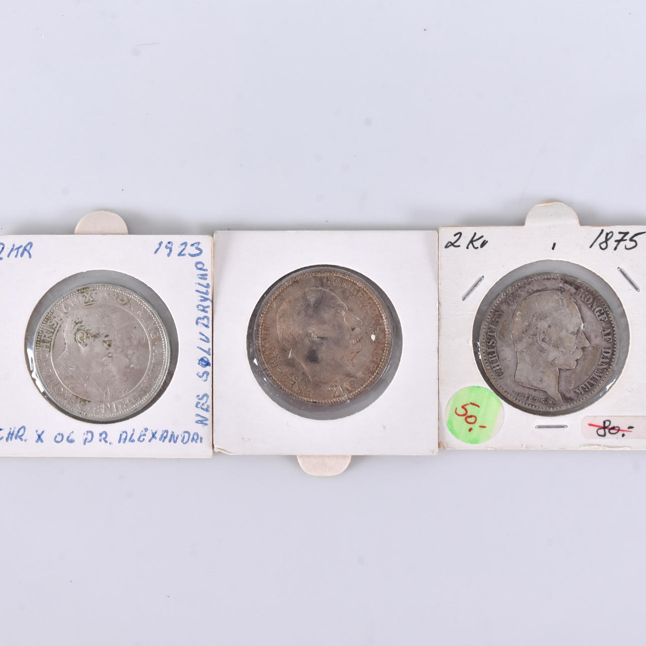 HOPEAKOLIKOT, 3 kpl, Tanska.