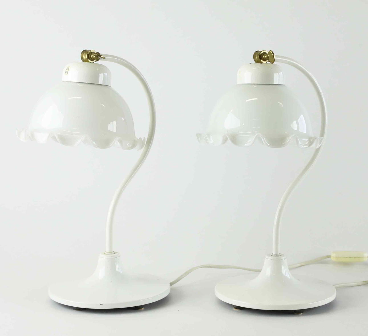 BORDSLAMPOR, ett par, Jugend-stil.