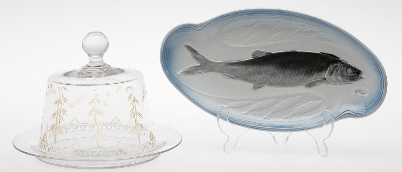 GLAS och KERAMIK, 2 delar, 1900-talets första hälft.