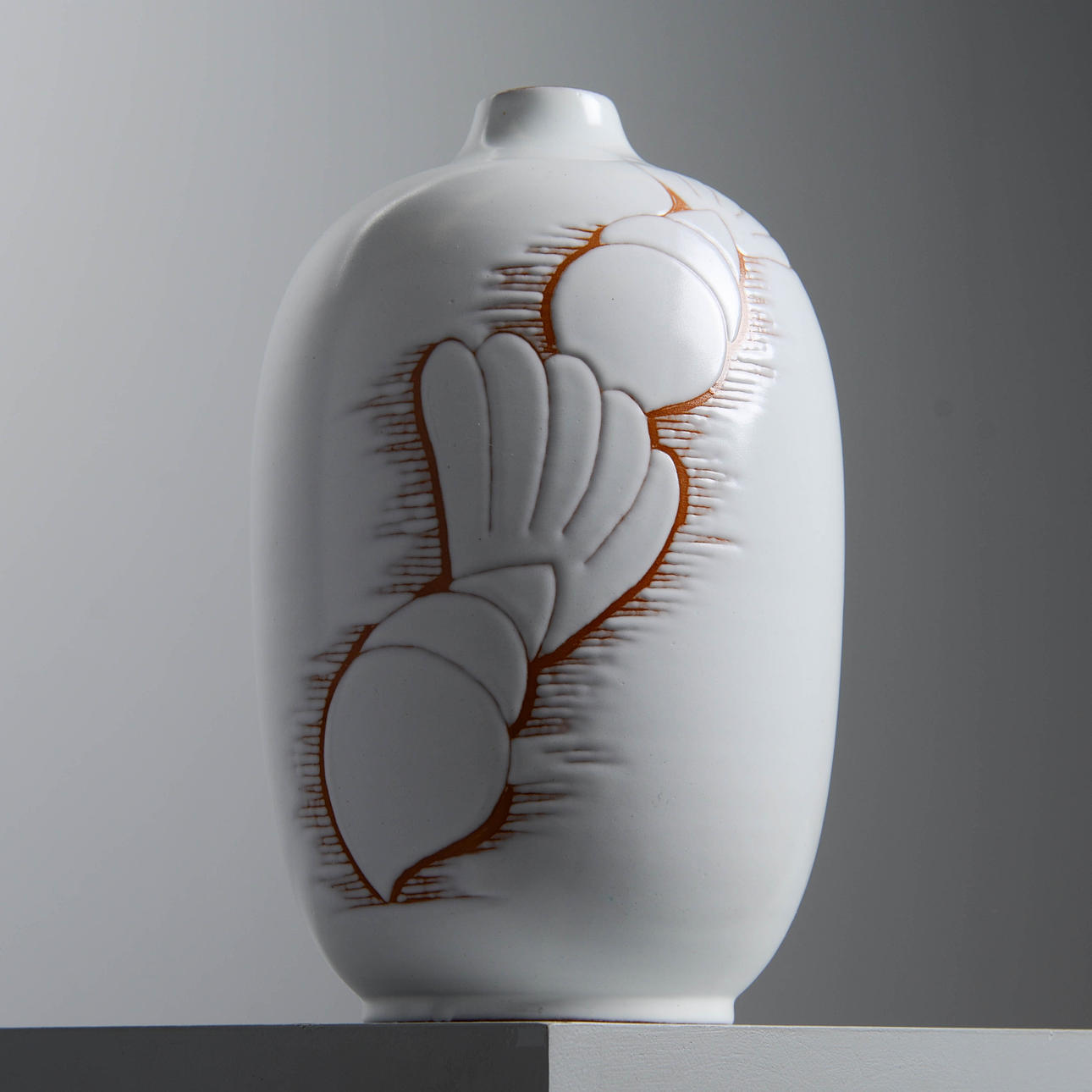 ANNA-LISA THOMSON. "Snäcka", vas, Upsala-Ekeby, 1944-49.