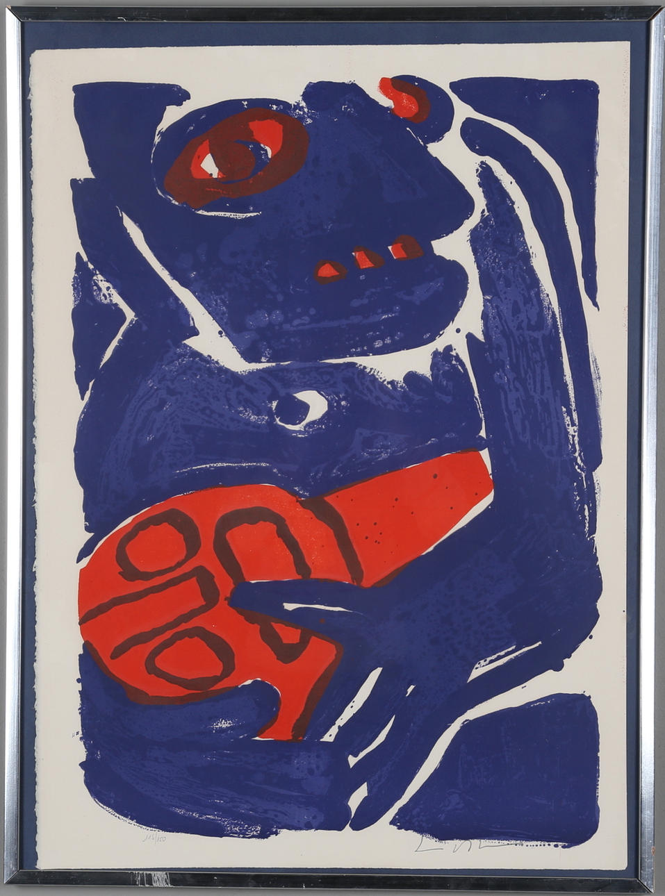 BENGT LINDSTRÖM. Färglitografi, signerad samt numrerad 115/150.