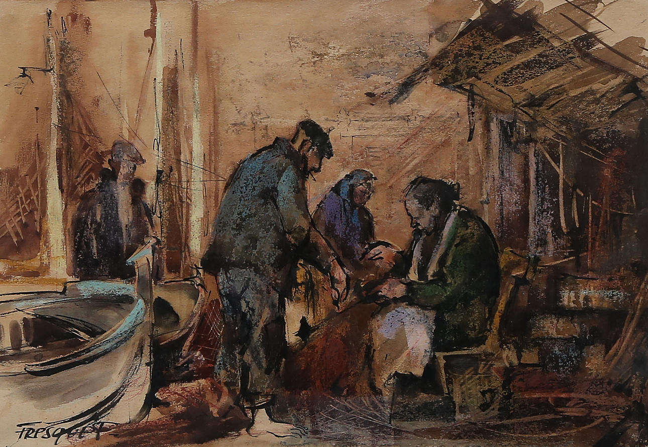 PASCUAL FRESQUET. Characters.