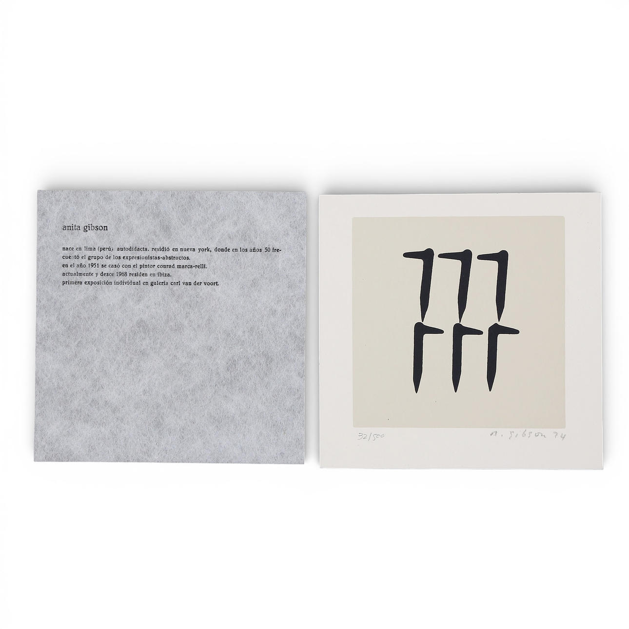 ANITA GIBSON. Untitled.