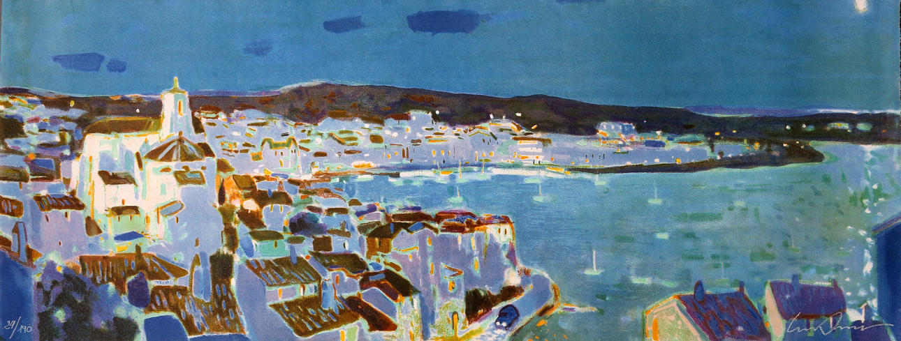 LLUÍS AMER. View of Cadaqués.