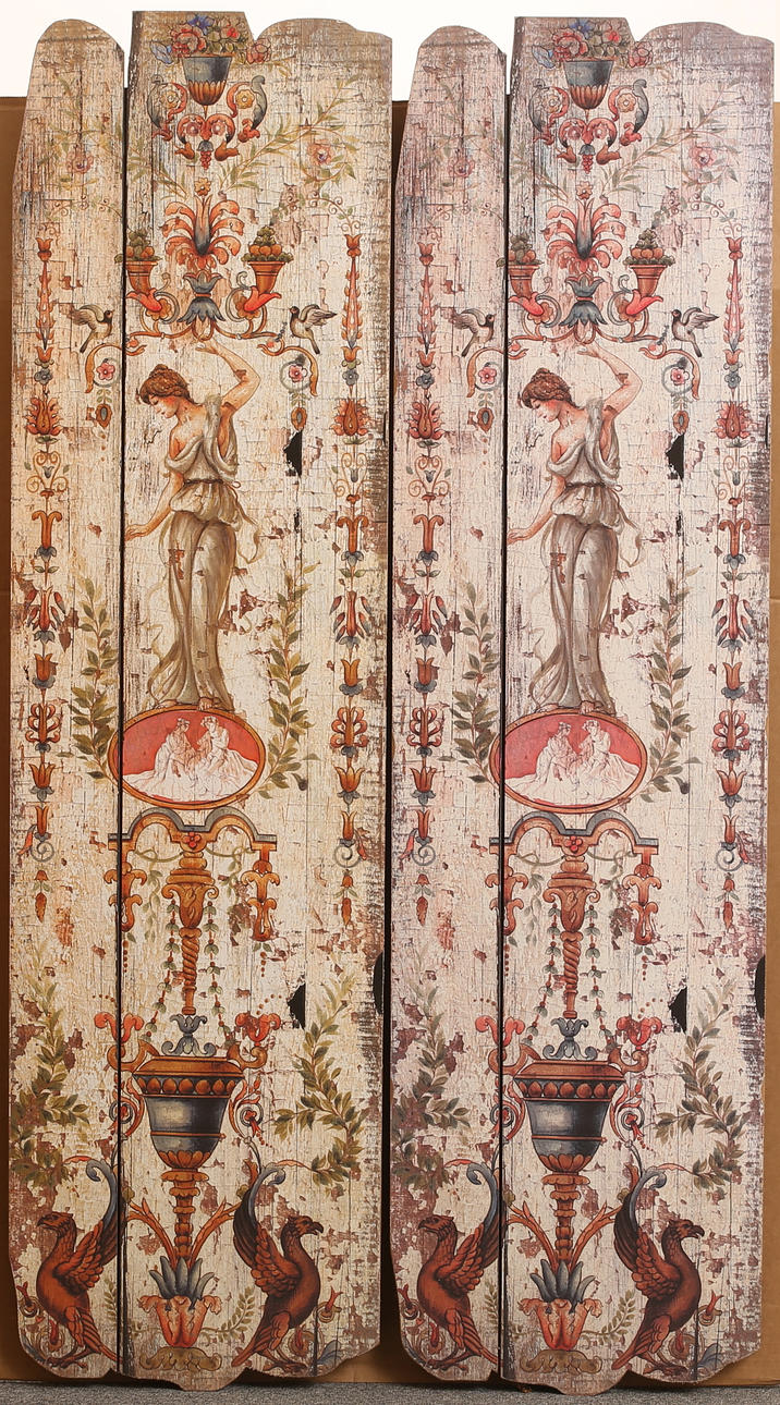 WALL DECORATIONS, 2 pieces, contemporary.