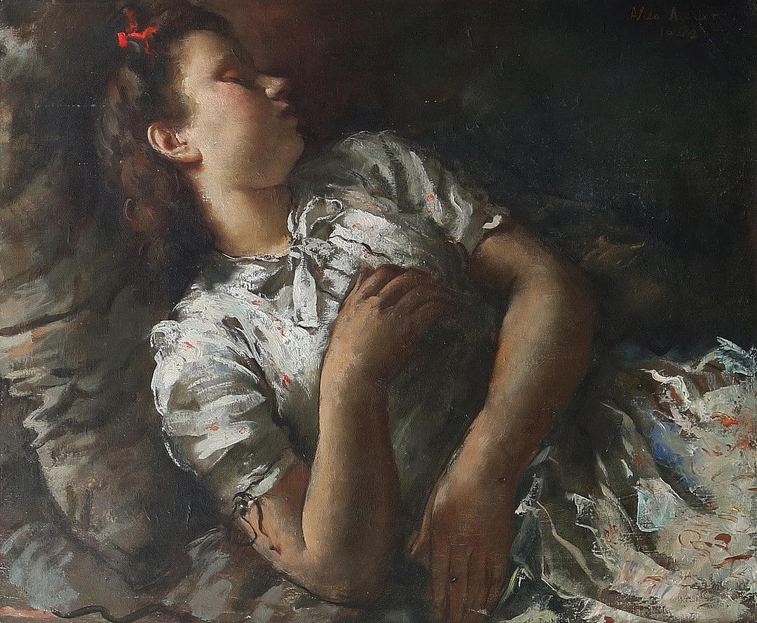 ANTONI VILA ARRUFAT. A girl.