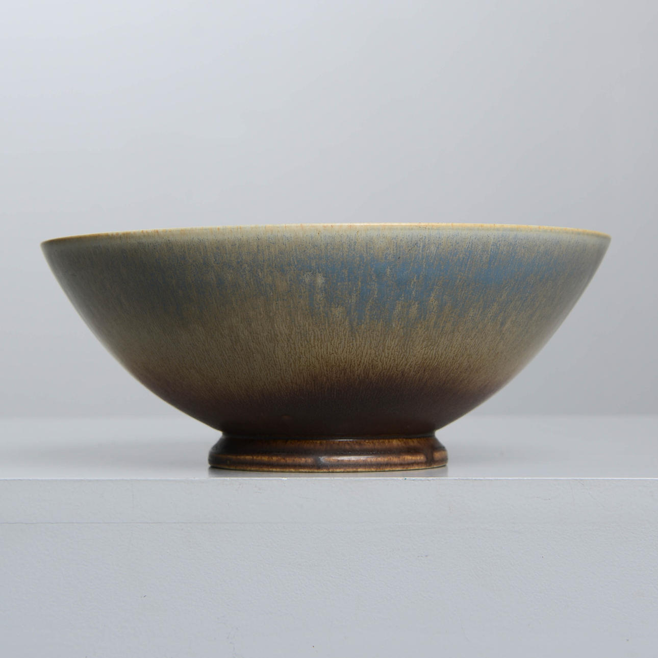 SVEN WEJSFELT. Bowl, signed, Studiohanden, Gustavsberg.