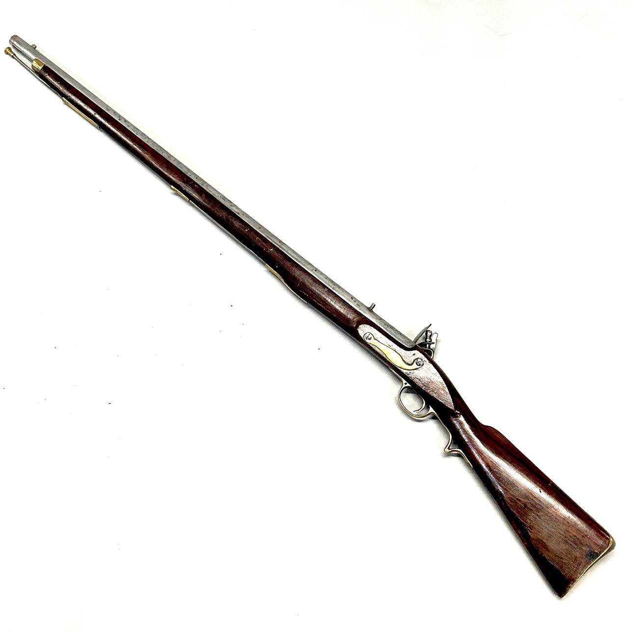 POSSIBLY REPRODUCTION FLINTLOCK RIFLE. Weapons & Militaria - Guns ...