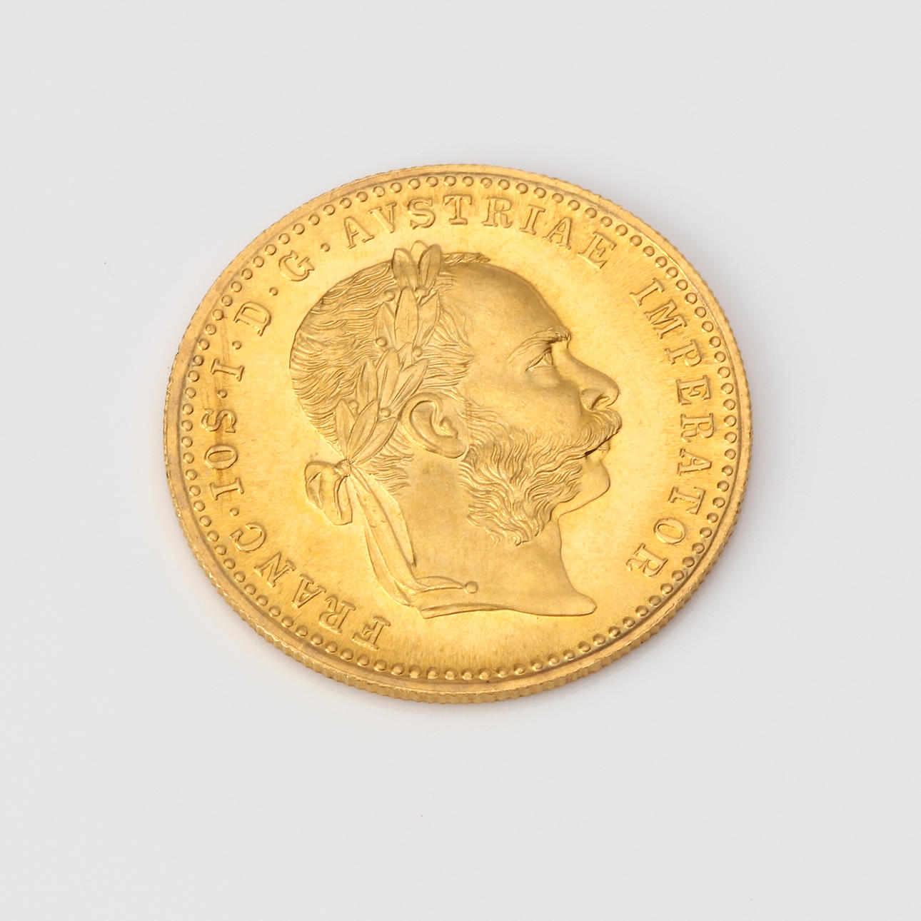 GOLD COIN 1 DUCAT. 23k gold, Austria Hungary 1915, weight approx 3,4 ...