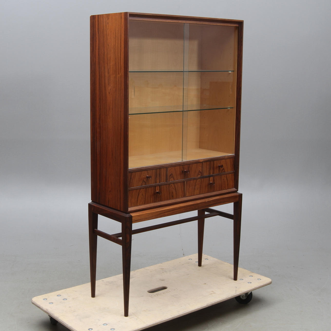 VITRINSKÅP, jakaranda, Svante Skogh, AB Seffle Möbelfabrik.