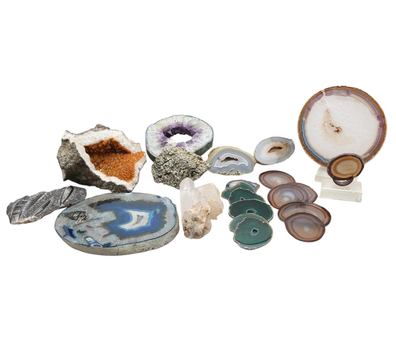 Minerals collection.