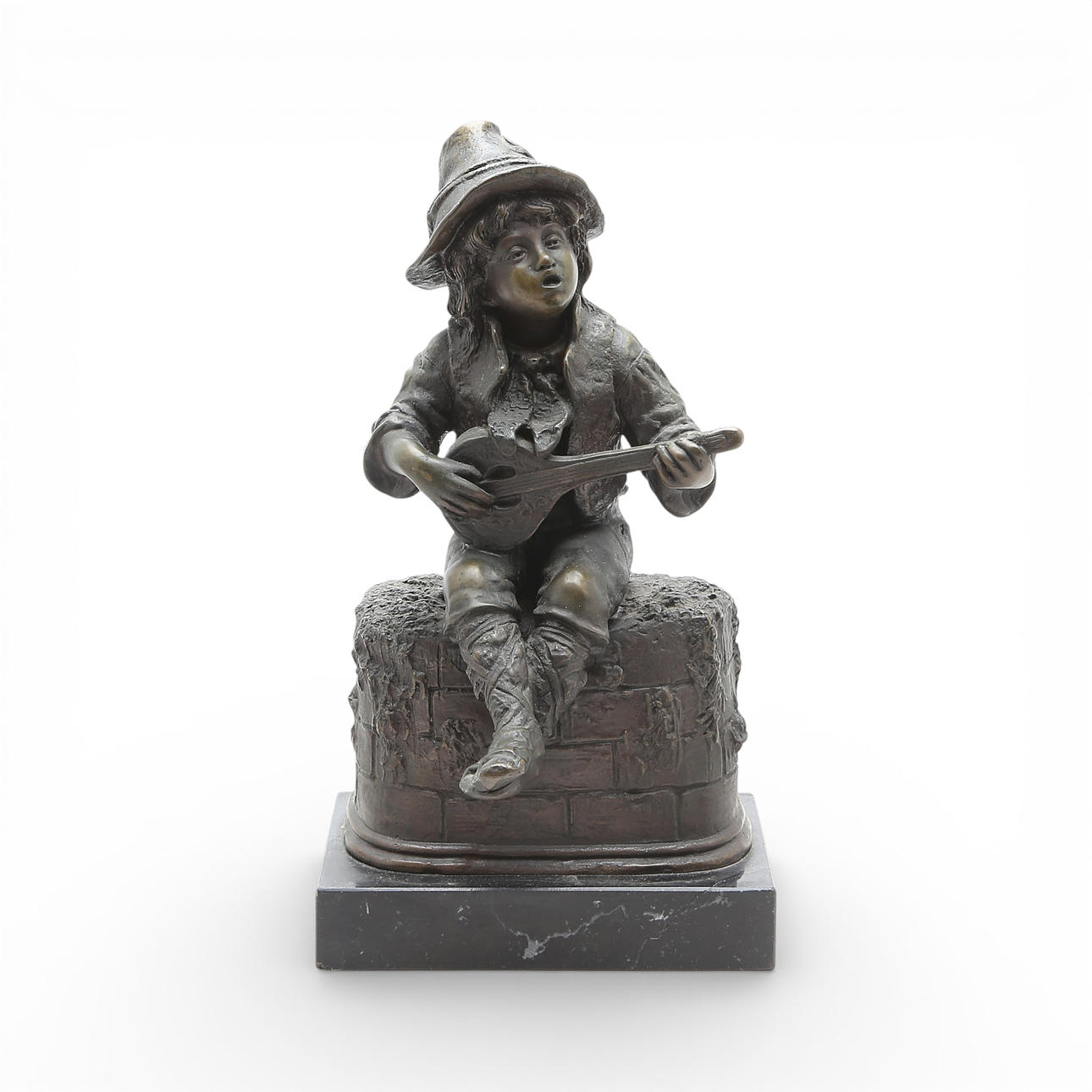 L. MORAL. Boy with a guitar.