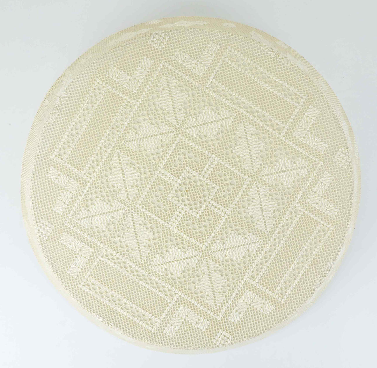 A 20th-century handstitched ceiling plafond.