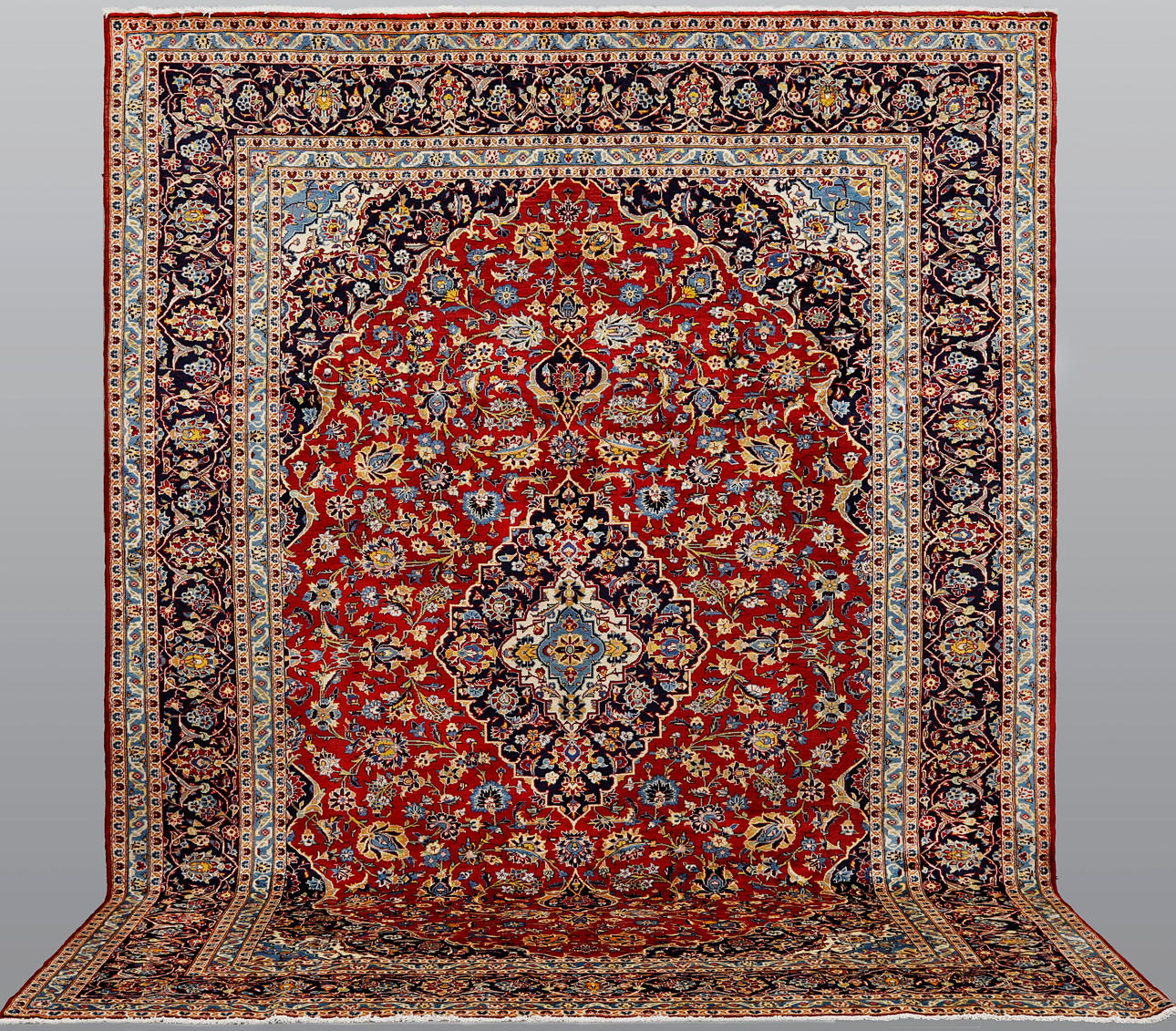 ORIENT CARPET. Keshan, 395 x 300 cm.