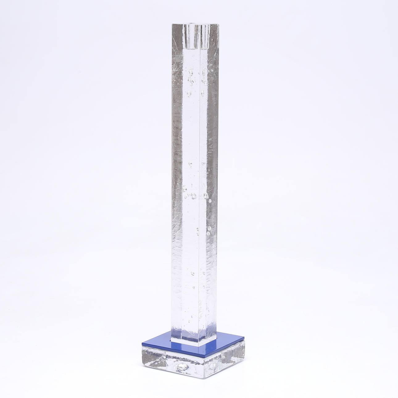 BERTIL VALLIEN. "Tower", ljusstake, Kosta Boda.