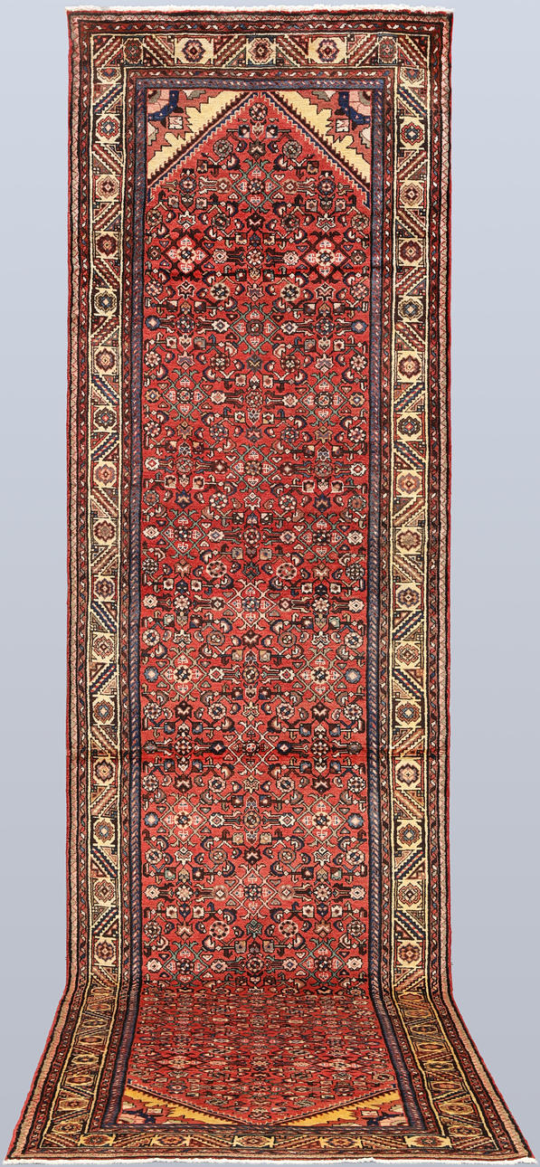 ORIENT CARPET. Hamada gallery model, 453 x 120 cm.
