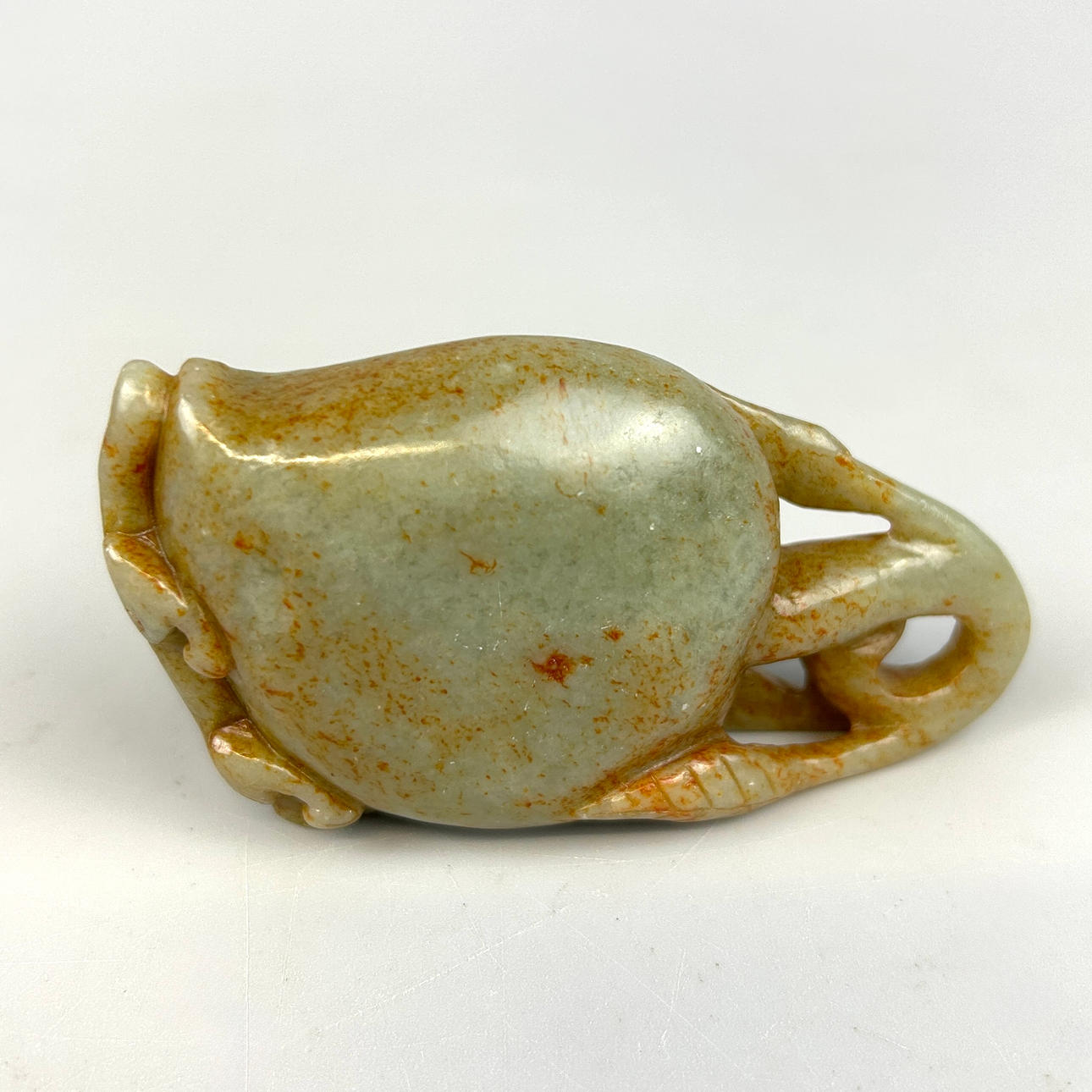 CHINESE JADE/HARDSTONE BRUSH WASHER.