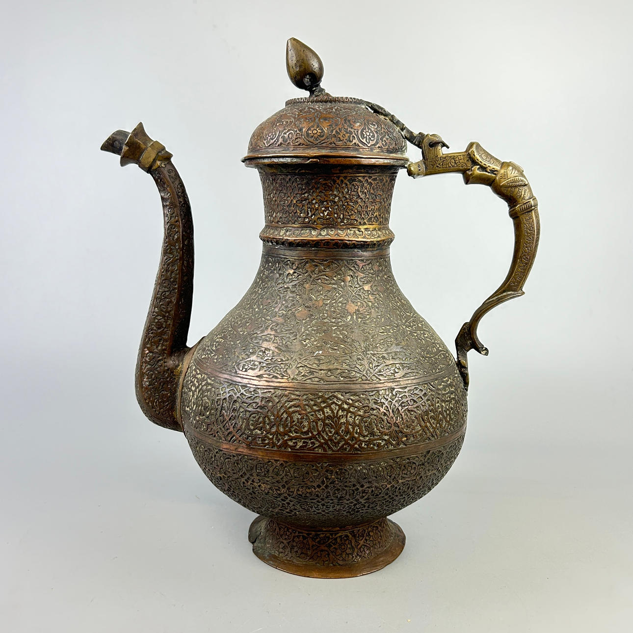 EASTERN COPPER COFFEE POT.
