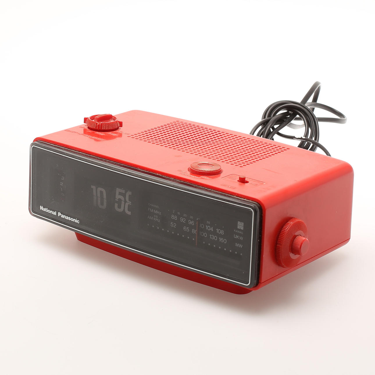 ALARM CLOCK/RADIO, National Panasonic, 1970s/80s. Collectables
