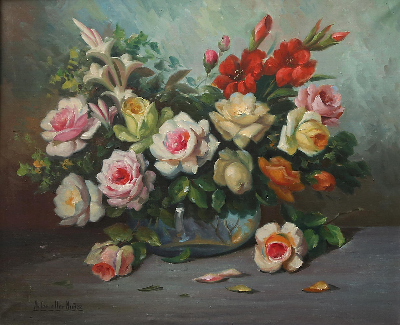 ANDRÉS CARCELLER NÚÑEZ. Still life.