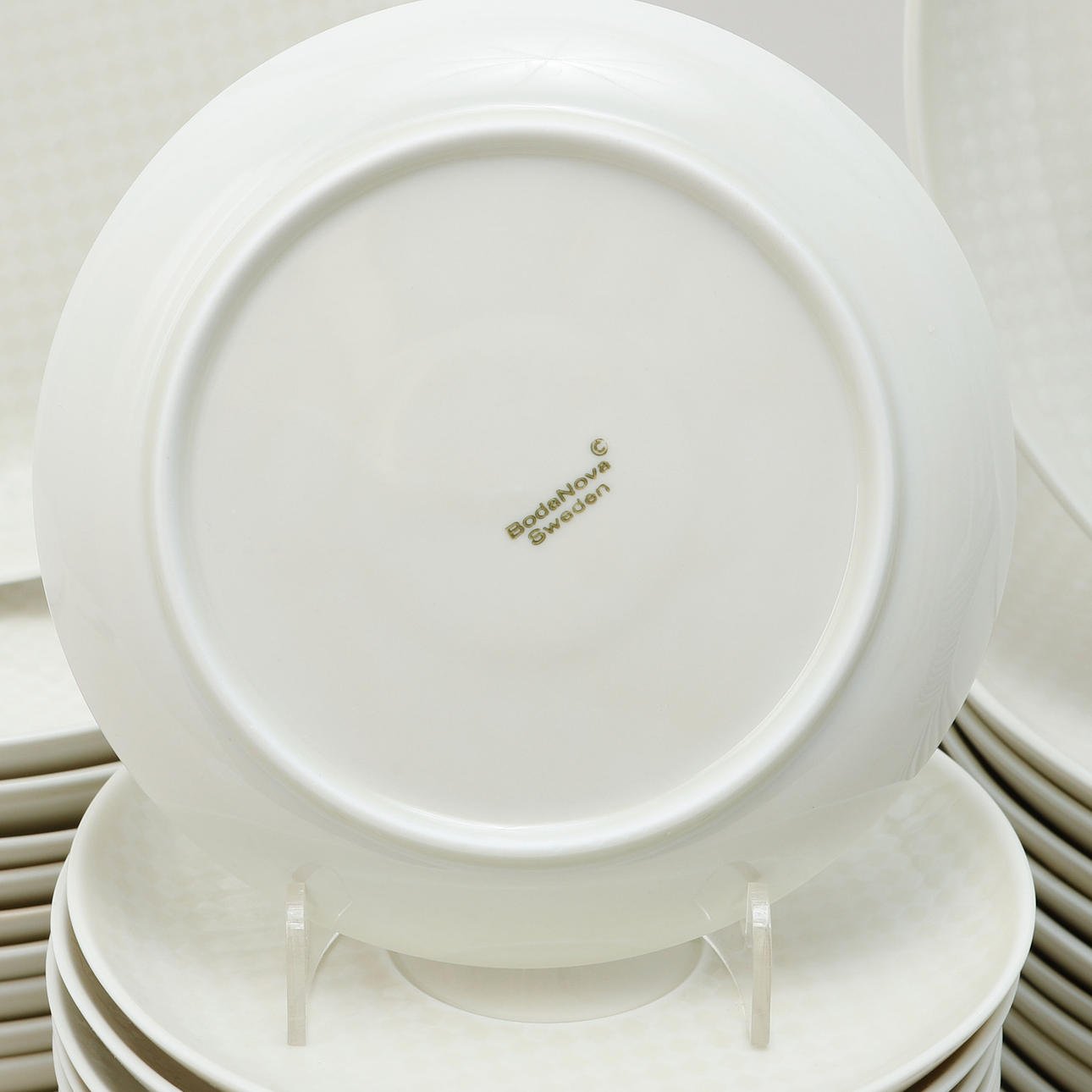 SIGNE PERSSON-MELIN. Tableware, 80 pieces, “Chess”, Bodanova