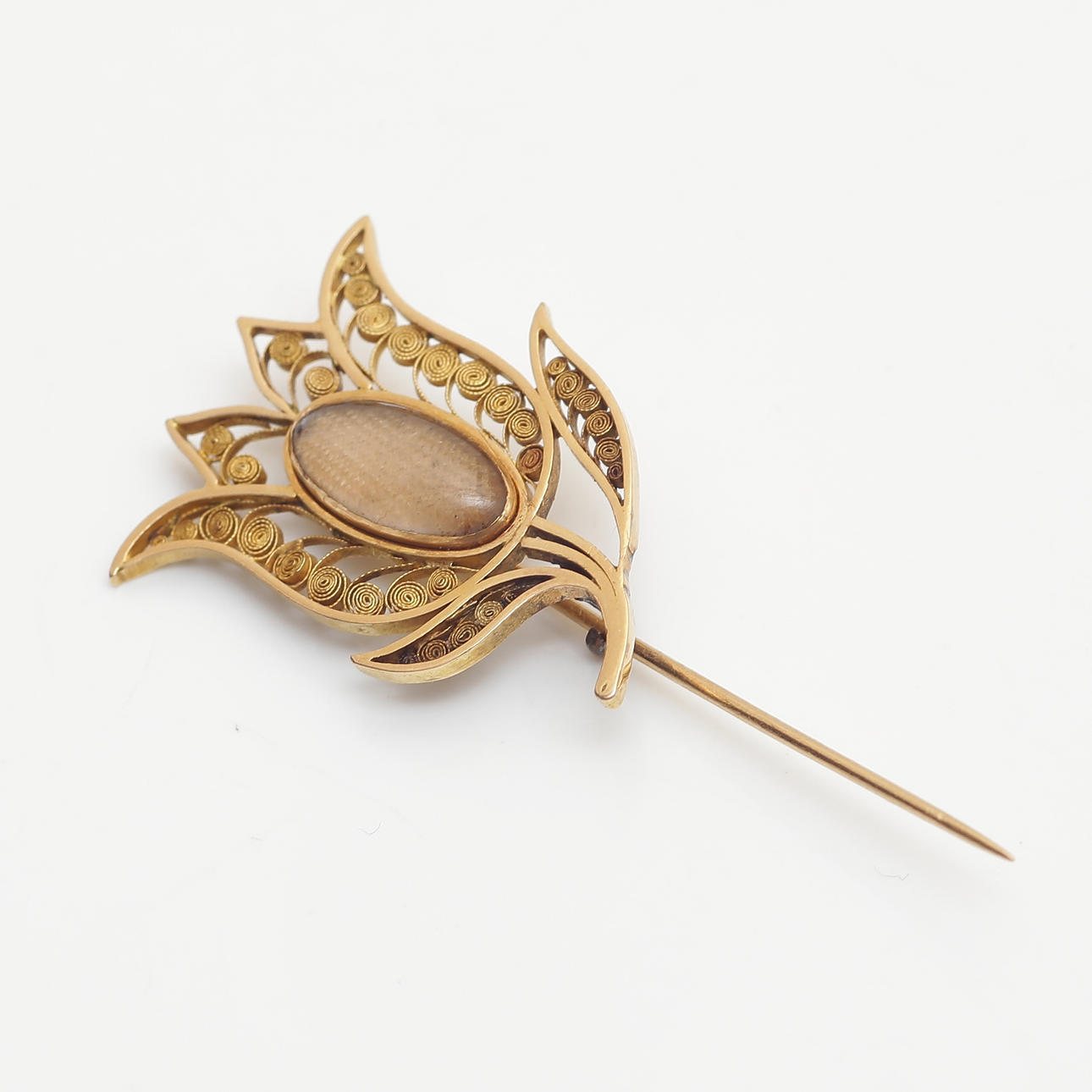 BROSCH "TULPAN" 18K GULD, A3 (1807).
