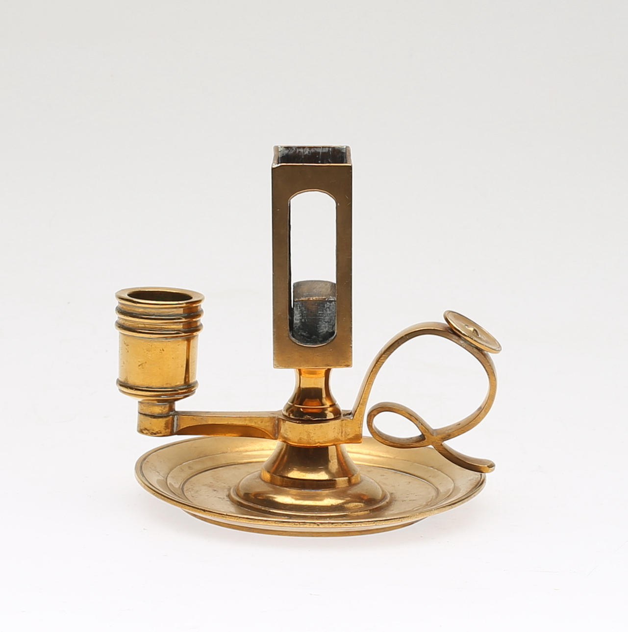 NATTLJUSSTAKE, mässing, Gusums Bruk, Nr 7.