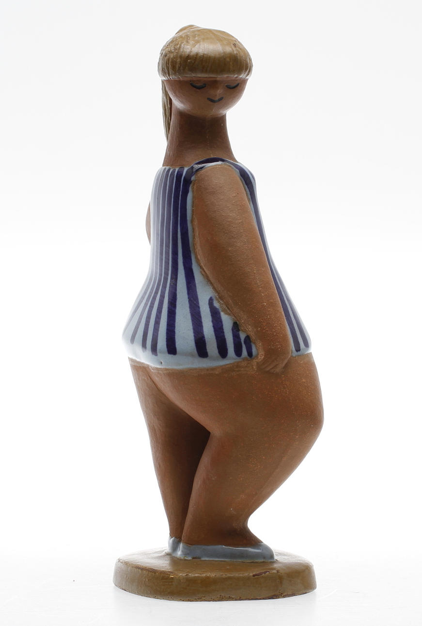 FIGURIN, "Dora", tengods, Lisa Larson för Gustavsberg.