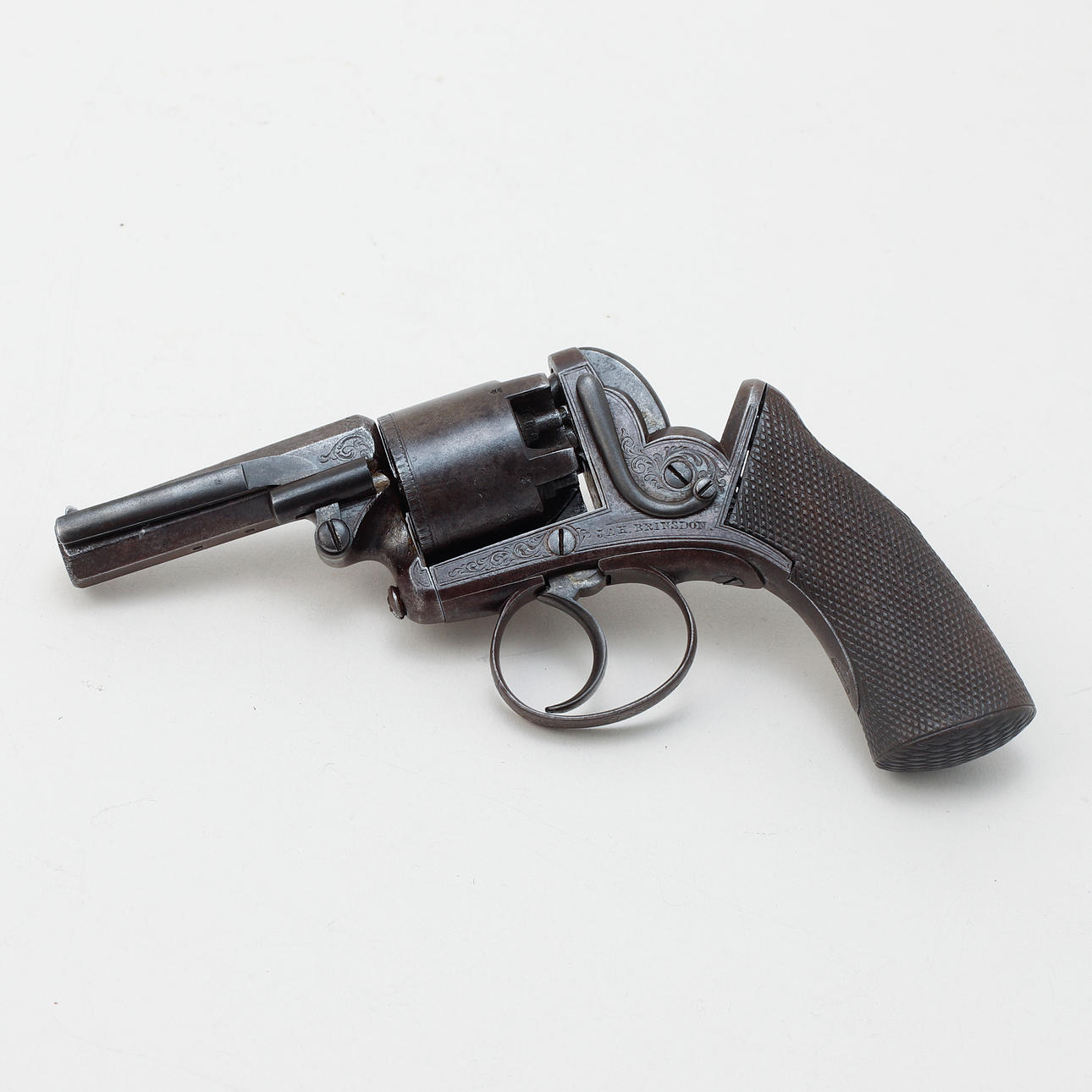 SLACKLOCK REVOLVER, pocket model, J. Riley Darlaston, in shatull with ...