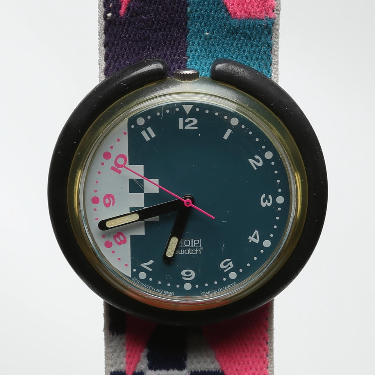 Wristwatch, plastic, Pop-Swatch.