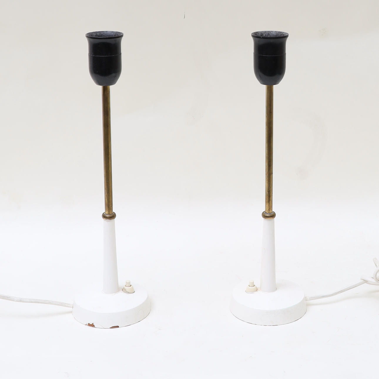 TABLE LAMPS ONE PAIR, A-B MA type 7.