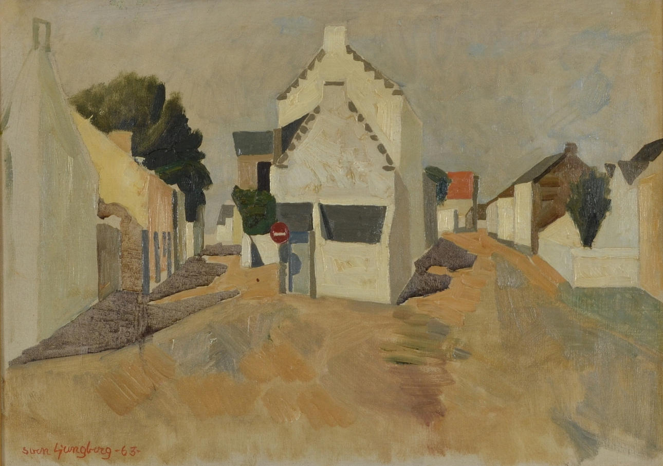 SVEN LJUNGBERG. Olja på duk.