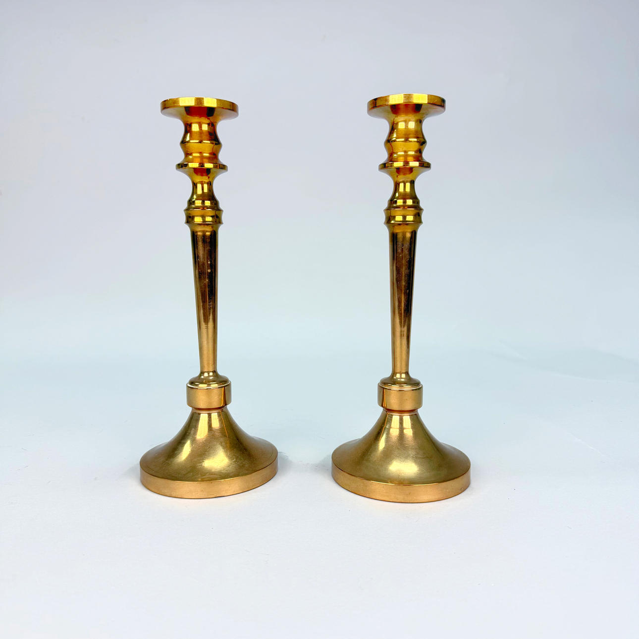 MALM CANDLESTICKS - A pair.