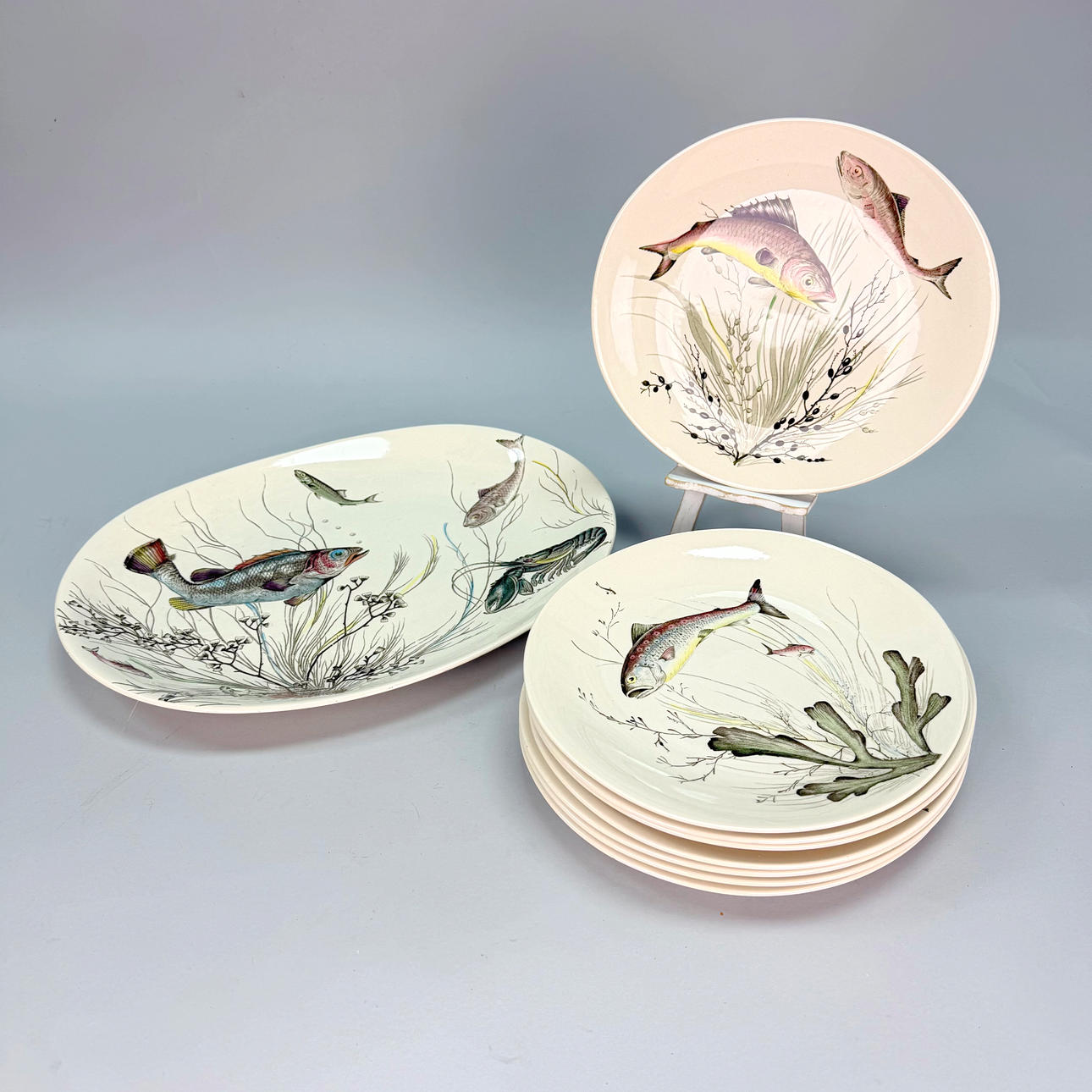 SERVIS - 9 delar, "Fish", Johnson Bros.