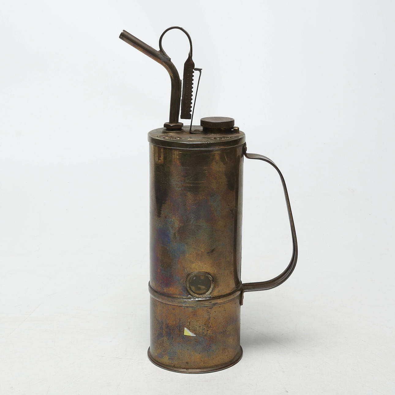 OLJEKANNA, mässing, till ånglok.