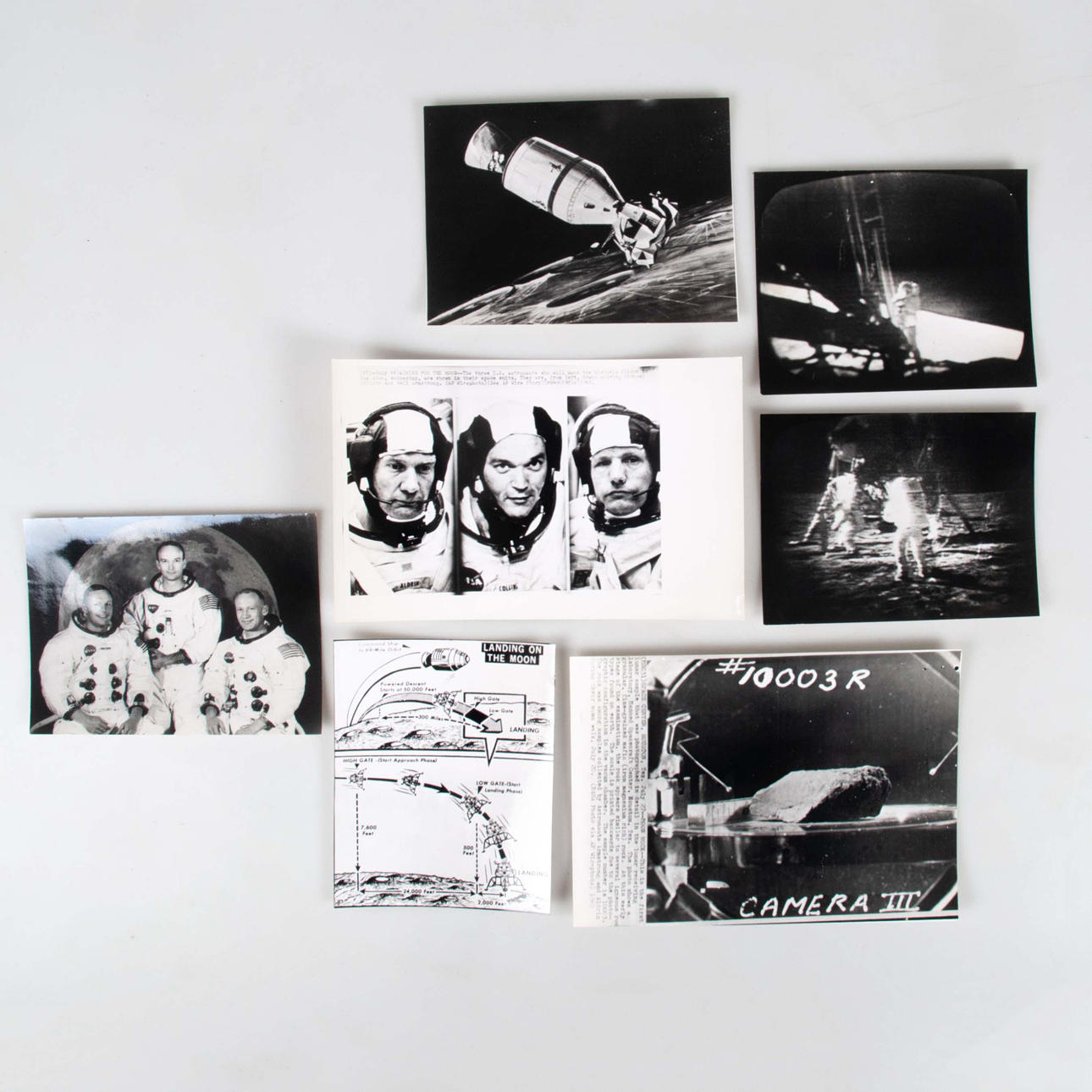 PRESSFOTON – Apollo 11, månlandningen 1969.