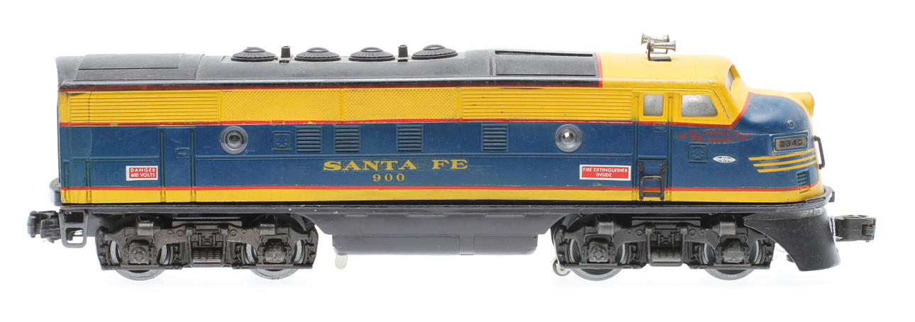 MODELLTÅG LIONEL, Santa fe 900, No 2343.