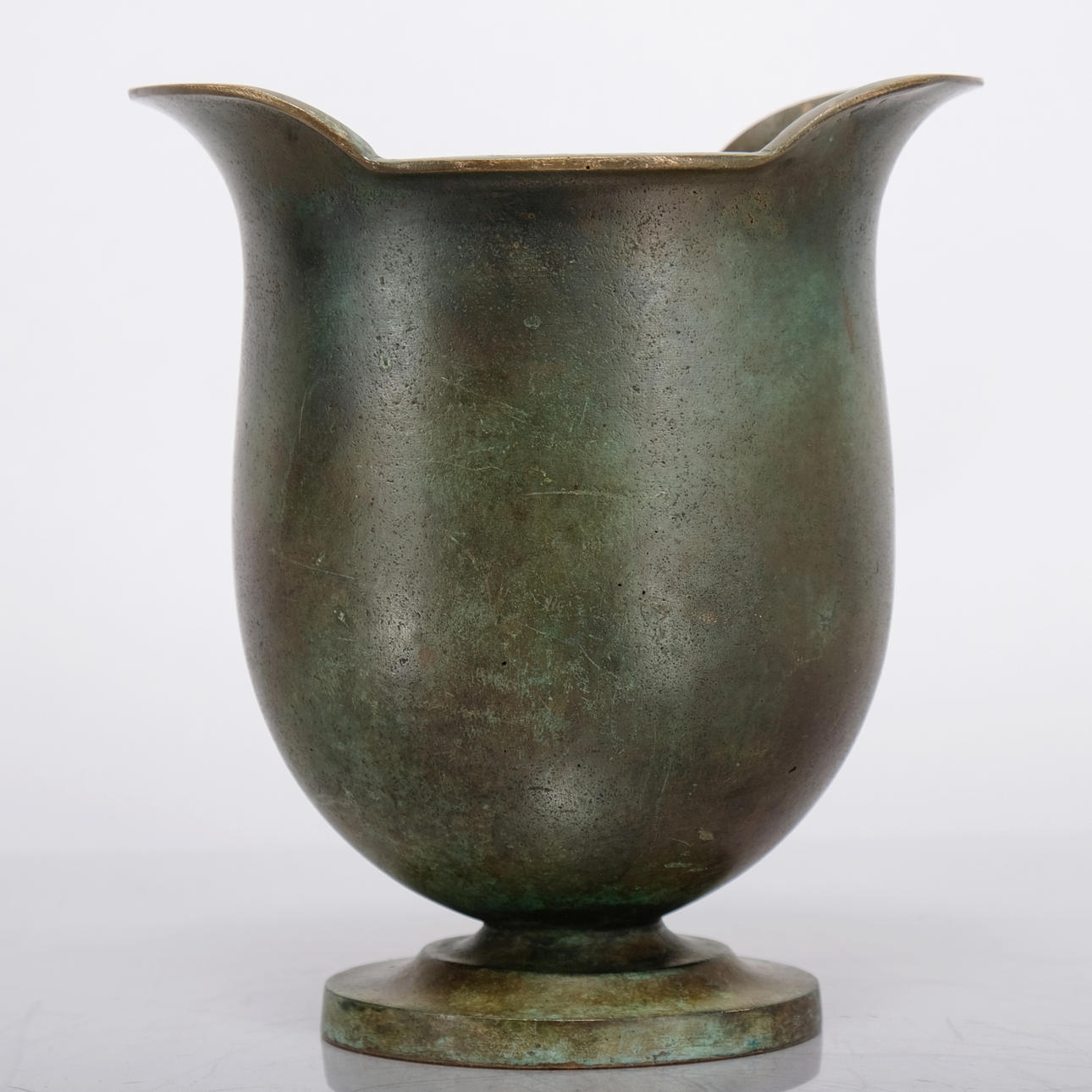 Vase, bronze, GAB, 1900-tallets første halvdel.