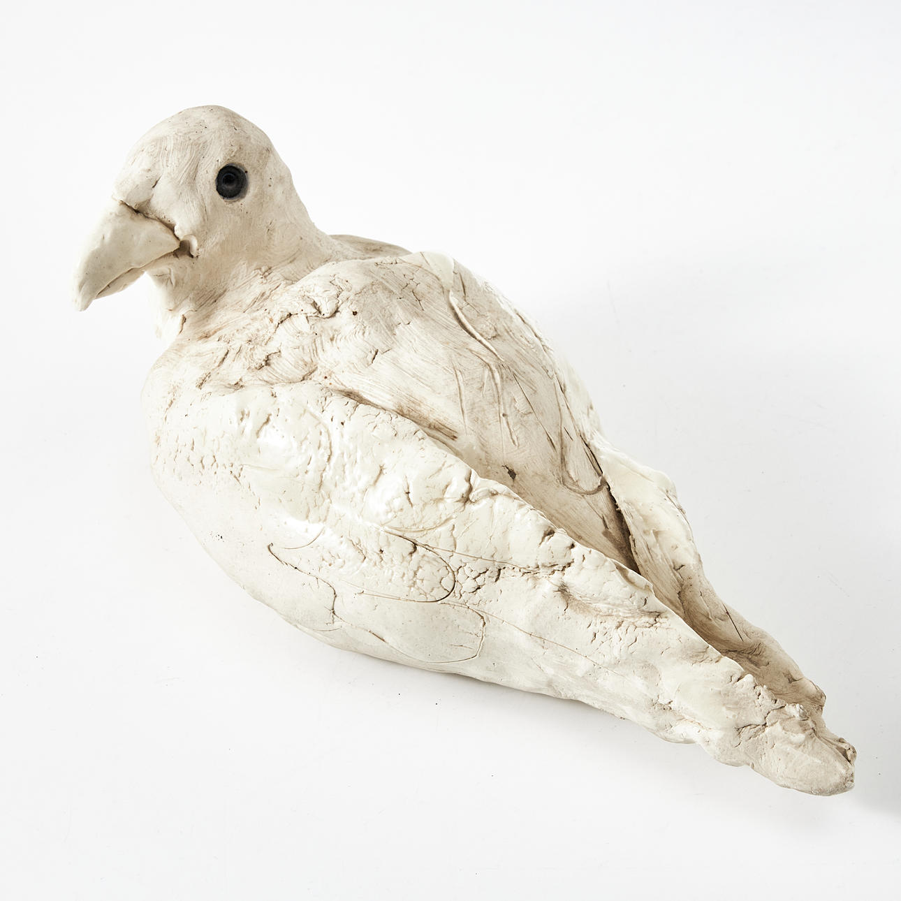 HENRIK ALLERT. Seagull, stoneware, signed H Allert.