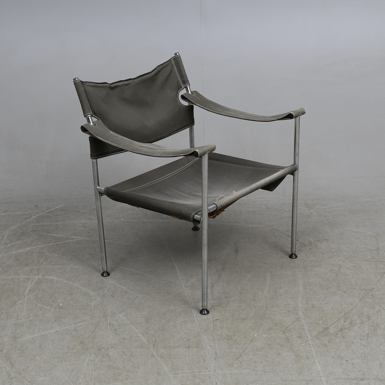 FÅTÖLJ, safarimodell, 1900-talets andra hälft.