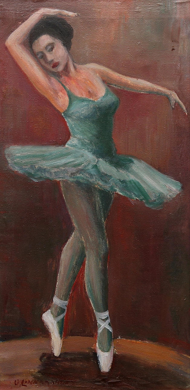 URHO LINNAKANGAS. oil on canvas, signed.