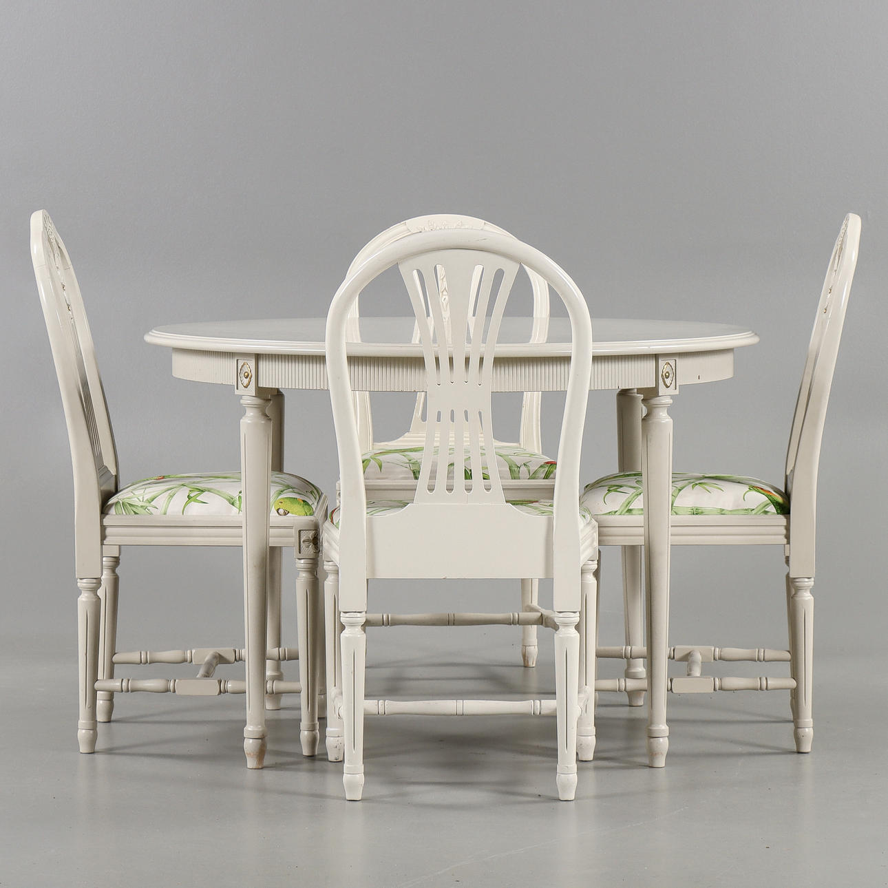 MATGRUPP Gustaviansk stil, 1900-talets andra hälft.